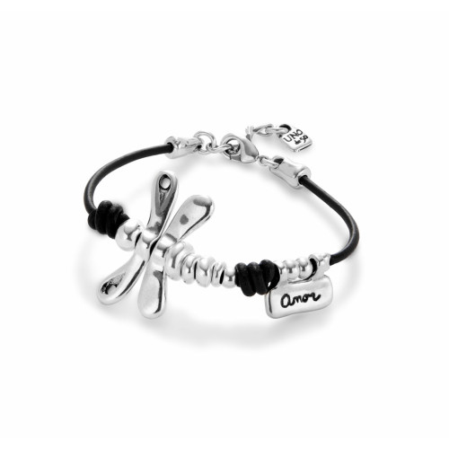 Pulsera UNODe50. Ser Rebelde Amor PUL2479MARMTL0