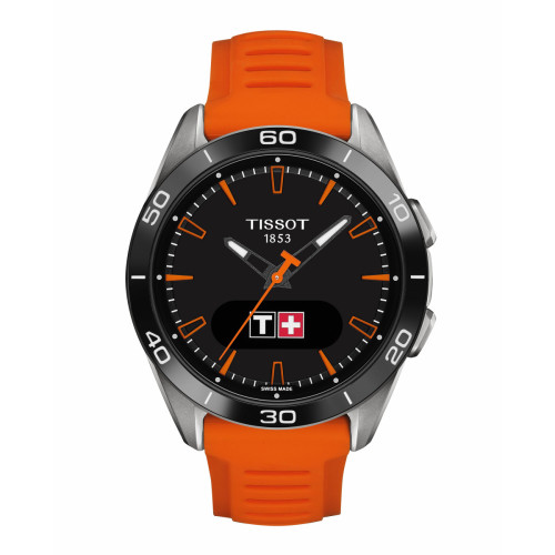 Reloj Tissot  T-Touch Connect Sport. Naranja T1534204705102