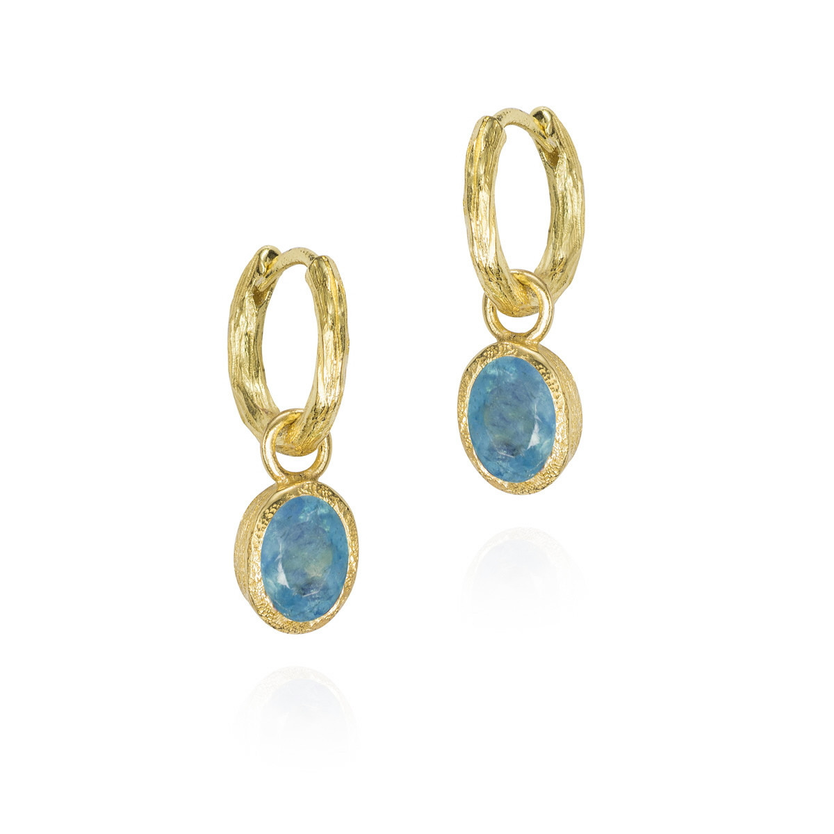 Pendientes Jorge Revilla Genuine Birthstone Collection. Marzo – Aguamarina PE129-86/AGO