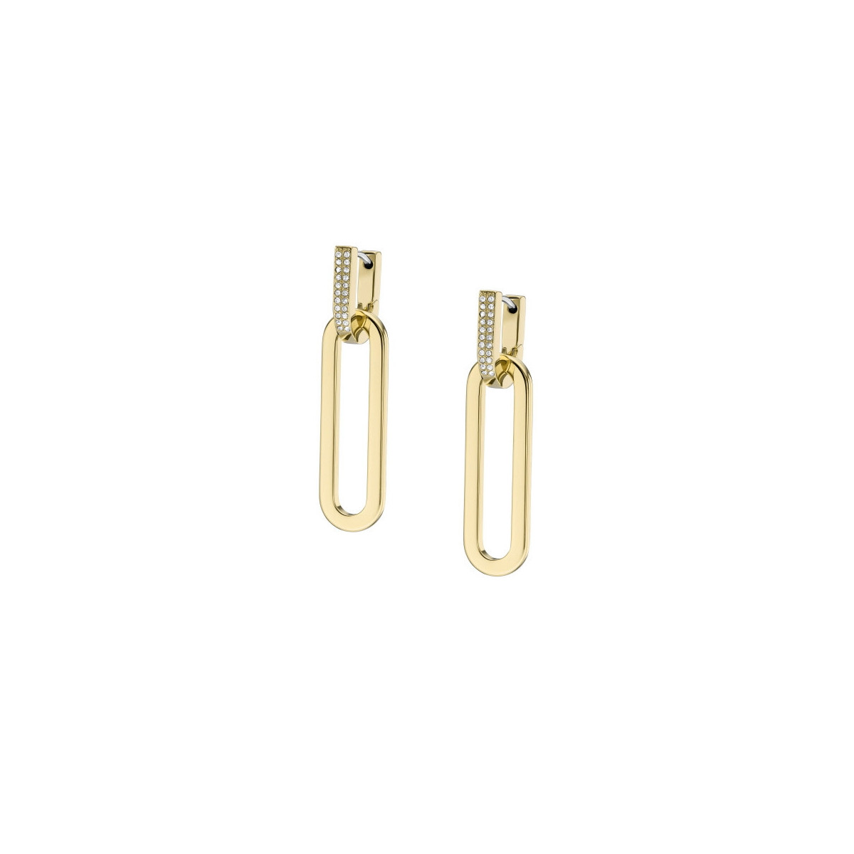 Pendientes Fossil  Hoop Earring Herencia (D-Link Glitz) JF04587710