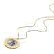 Cadena Fossil Portafotos Dorado Locket Pendant (Harlow) JF04738710