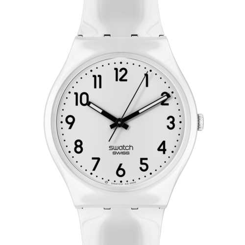 Reloj Swatch Just White Soft S028W107-S14