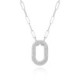 Collar Sif Jakobs Capri Uno. Plateado SJ-N62014-CZ